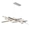 Dweled Parallax 55in LED Linear Pendant 3000K in Brushed Nickel PD-731 - alternate 3
